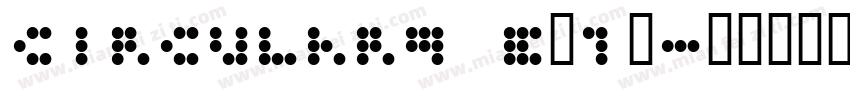 CIRCULAR9 E(1)字体转换